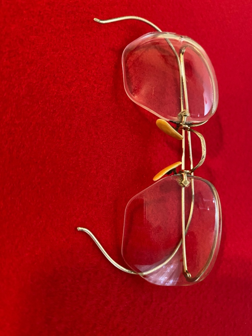 Vintage gold plated eyeglasses
